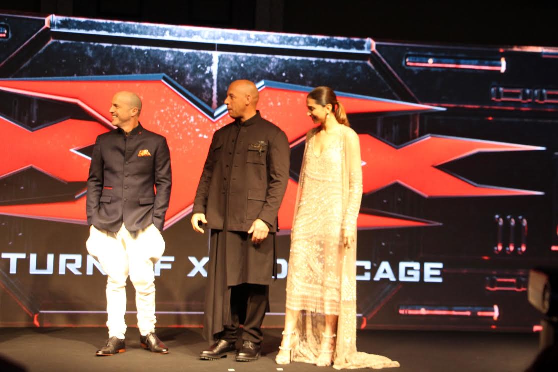 Vin Diesel steals the show at the ‘xXx’ press conference looking dapper!