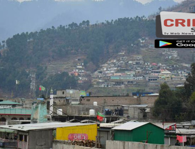 A view of Pakistani village Balakot, Pakistan, Tuesday, Feb. 26, 2019. Maj. Gen Asif Ghafoor, a military spokesman, said the Indian "aircrafts" crossed into the Pakistan-controlled Muzafarabad sector of Kashmir, which is split between the two countries but claimed by each in its entirety. He said Pakistan scrambled fighters and the Indian jets "released payload in haste," near Balakot, on the edge of Pakistani-ruled Kashmir. (AP Photo/Aqeel Ahmed)